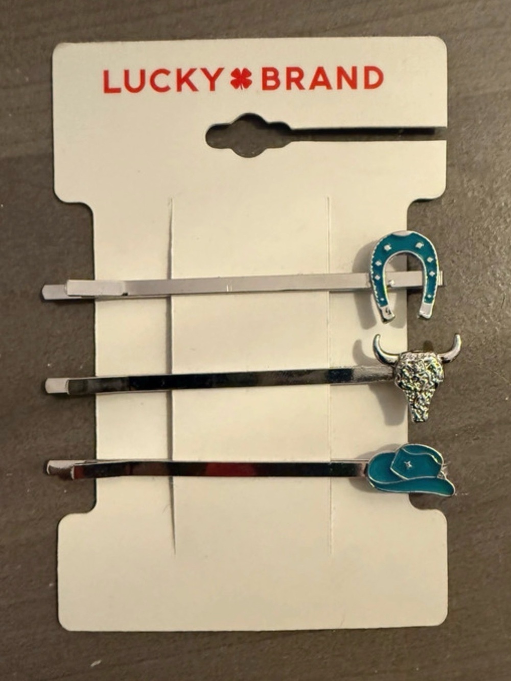 Lucky Brand New Set of 3 Southwest Boho Hair Pins